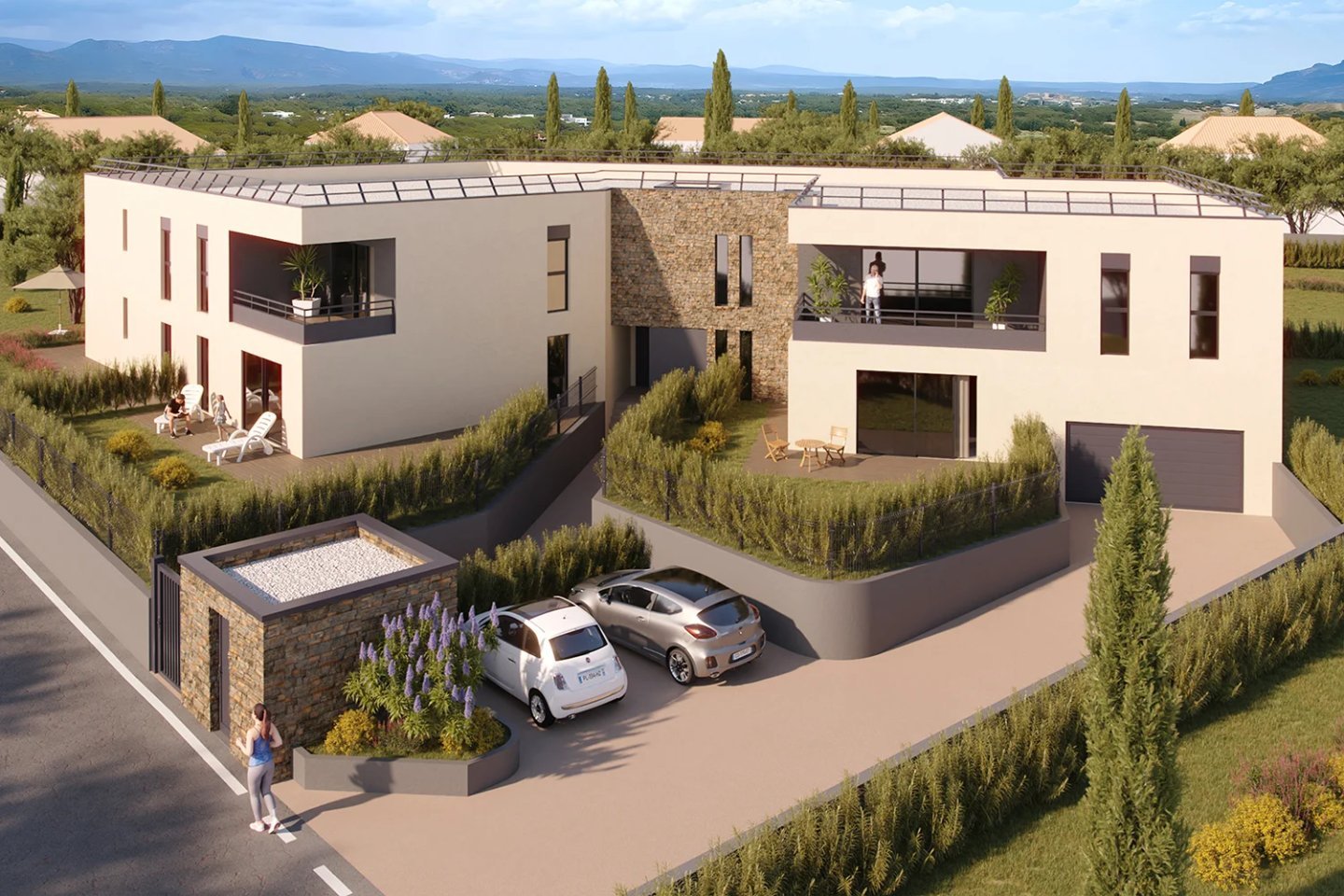 PROGRAMME NEUF 10 APPARTEMENTS T2 et T3 A VENDRE - FREJUS LA TOUR DE MARE