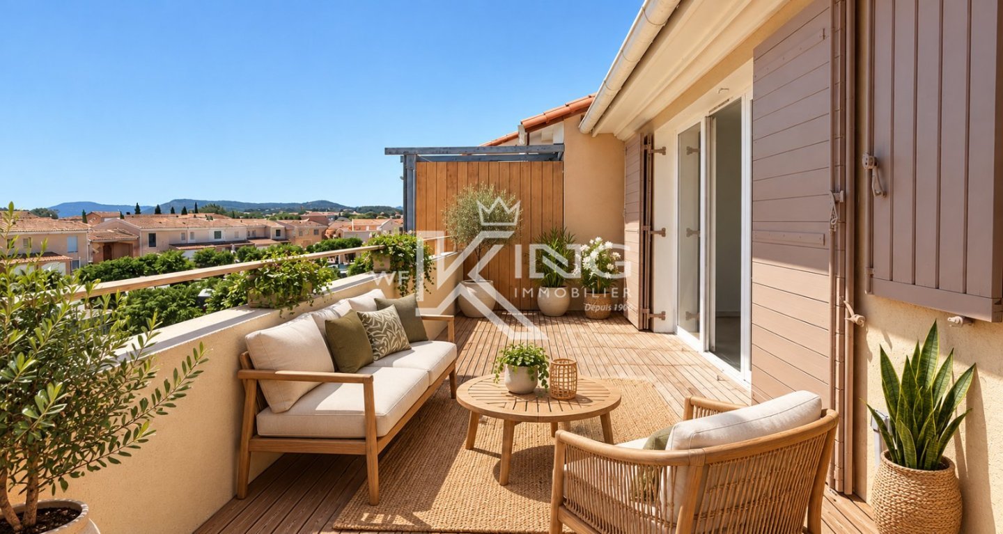 APPARTEMENT T2 A VENDRE - COGOLIN - 45 m2 - 249 000 &euro;