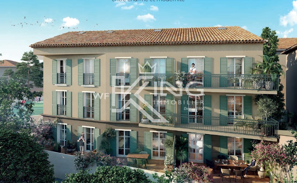 Appartement T2 de 40 m² au cœur de Saint-Tropez, place des Lices.