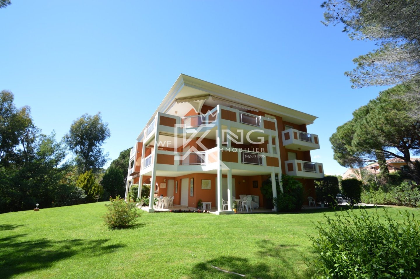 Appartement T3  Valescure : Terrasse, Vue Golf, Garage, Cave