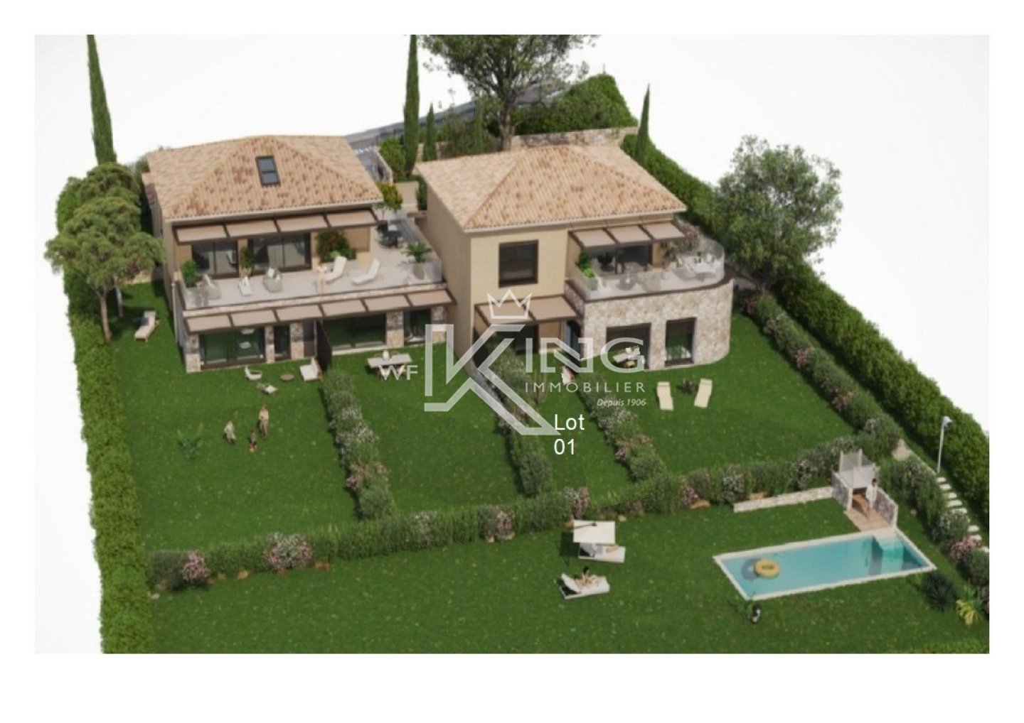 APARTMENT 4 ROOMS NEW FOR SALE - STE MAXIME - 118 m2 - 1 425 000 &euro;
