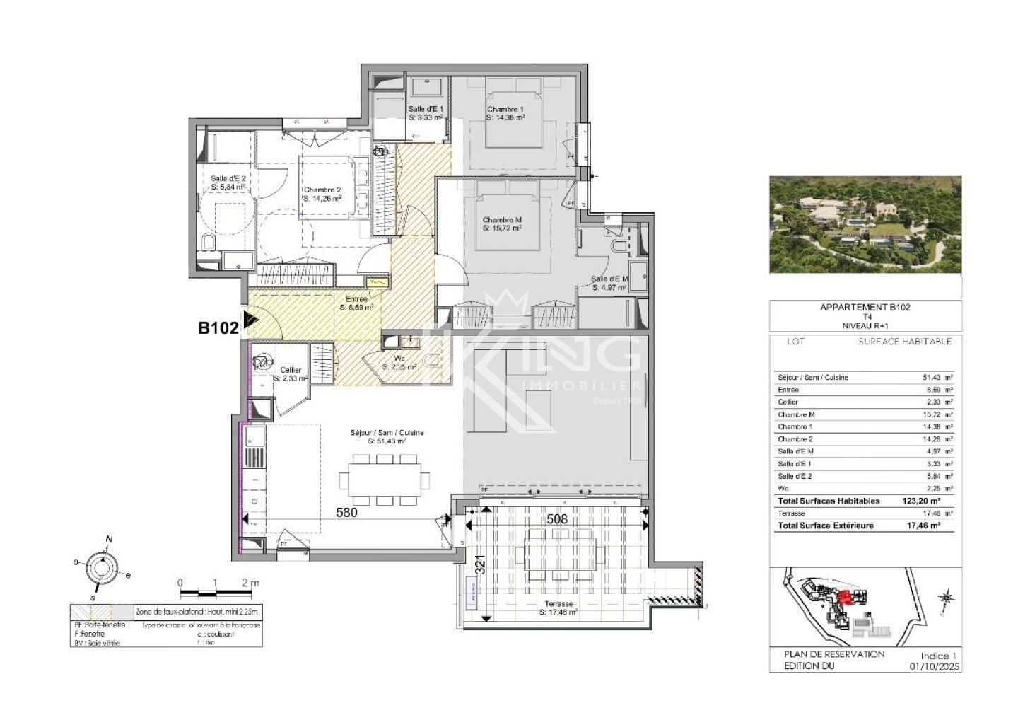 APPARTEMENT T5 NEUF A VENDRE - STE MAXIME - 123.2 m2 - 1 684 000 &euro;